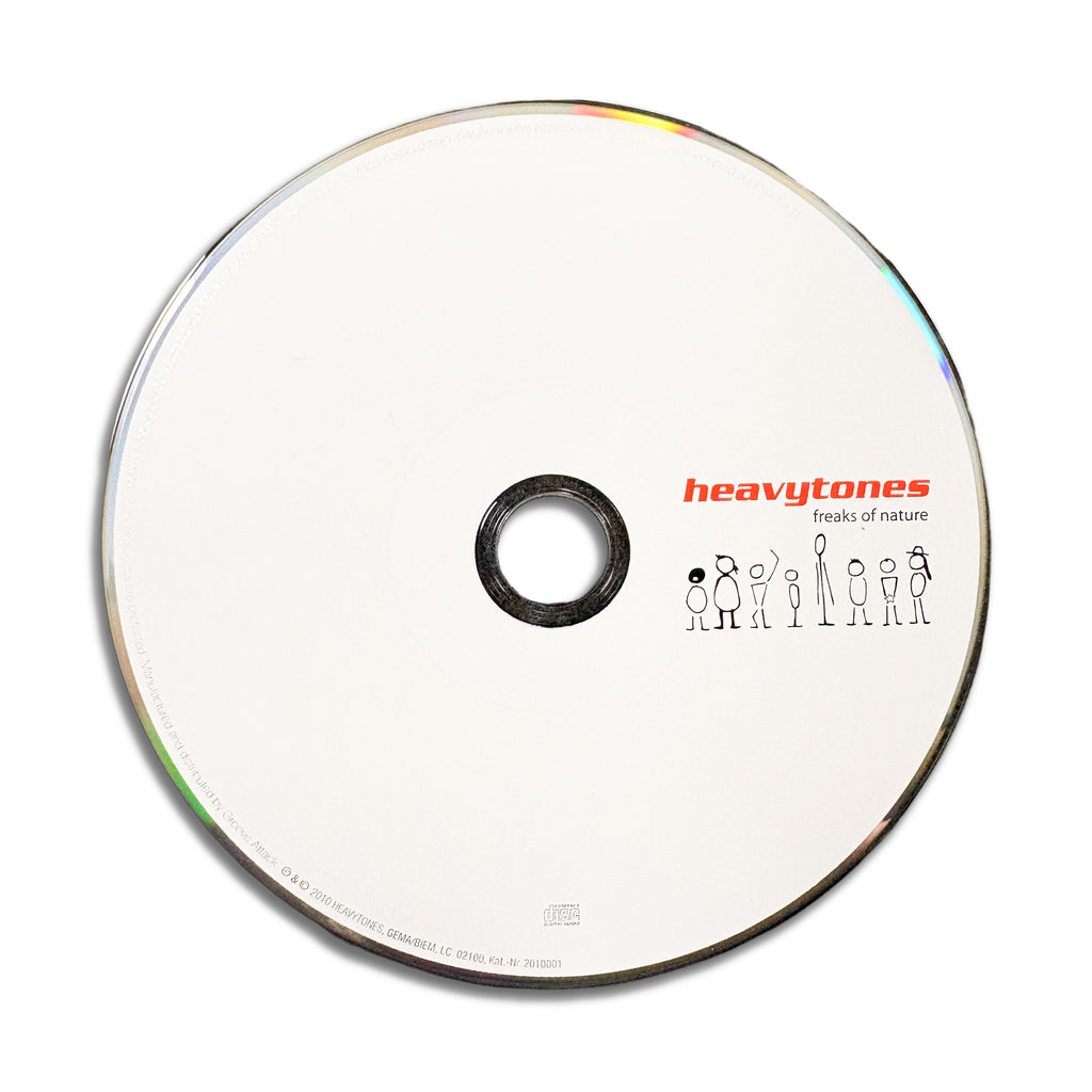 heavytones – Freaks of Nature, CD-Disc