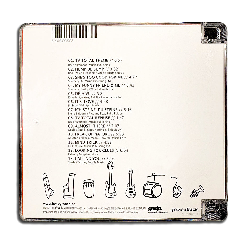 heavytones – Freaks of Nature, CD-Rückseite